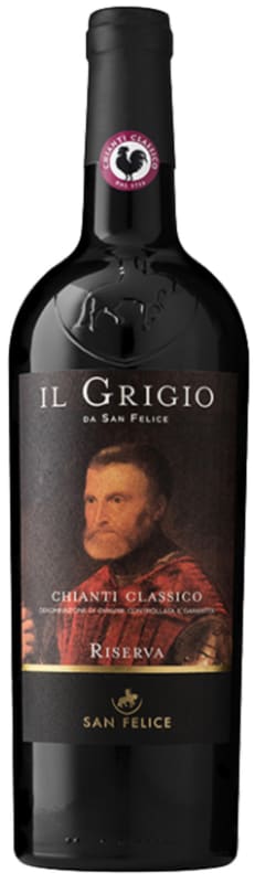 San Felice Il Grigio Chianti Classico Riserva 2015 Front Bottle Shot