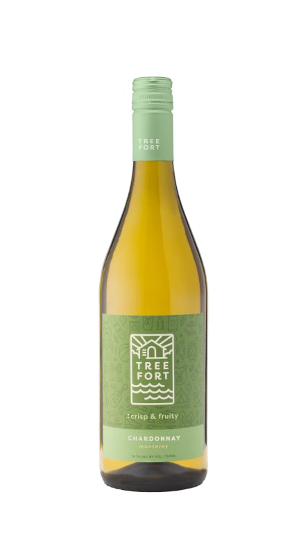 Tree Fort Chardonnay 2019 Front Bottle Shot