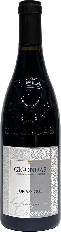 Vignobles Yves Cheron Cuvee Jurassique Gigondas 2020 Front Bottle Shot