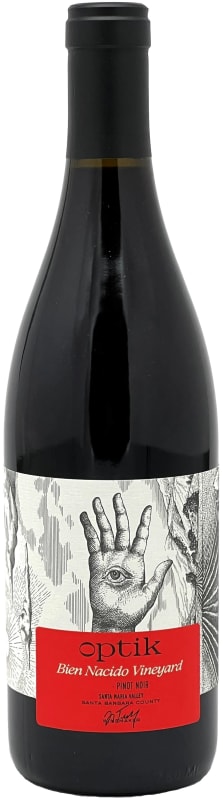 Optik Bien Nacido Pinot Noir 2021 Front Bottle Shot