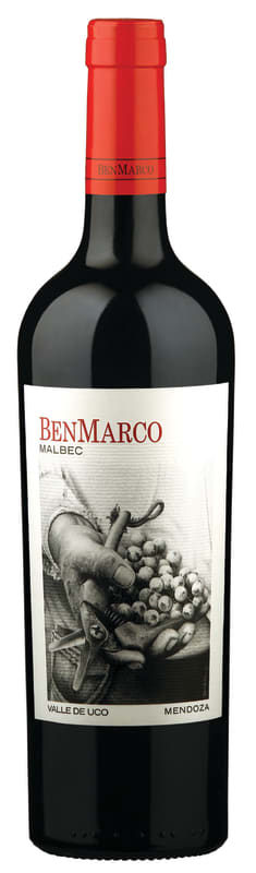 BenMarco Malbec 2018 Front Bottle Shot