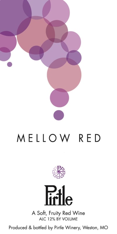Pirtle Winery Mellow Red 2020 Front Label