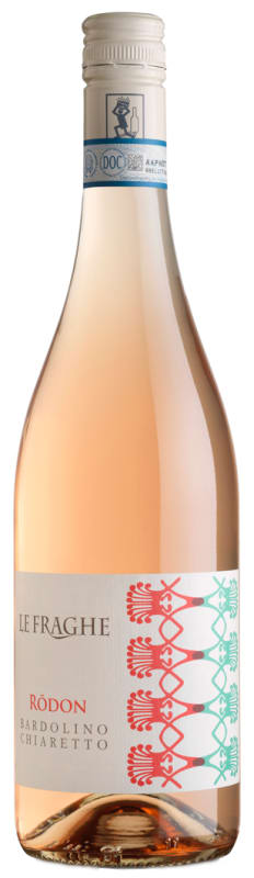 Le Fraghe Rodon Bardolino Chiaretto Rosato 2025 Front Bottle Shot