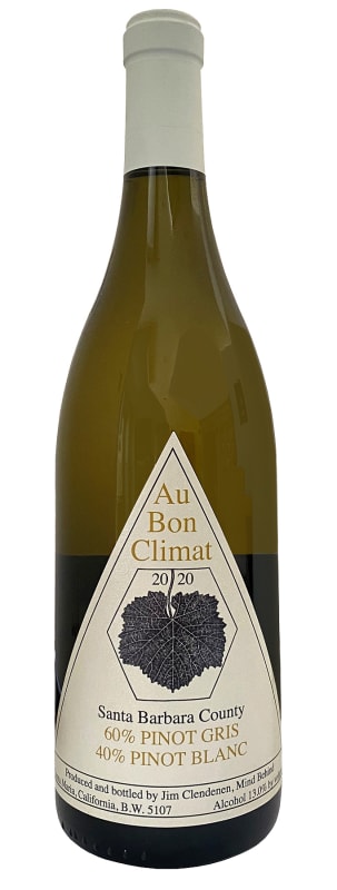 Au Bon Climat Pinot Blanc-Pinot Gris 2020 Front Bottle Shot