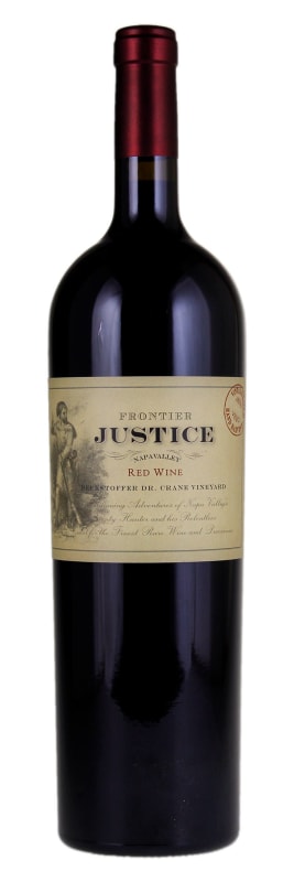 Blind Justice Beckstoffer Dr. Crane Vineyard Frontier Justice Cabernet Sauvignon 2005 Front Bottle Shot
