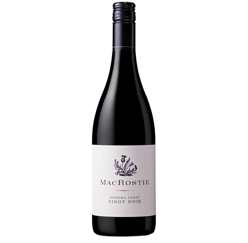 MacRostie Sonoma Coast Pinot Noir 2023 Front Bottle Shot