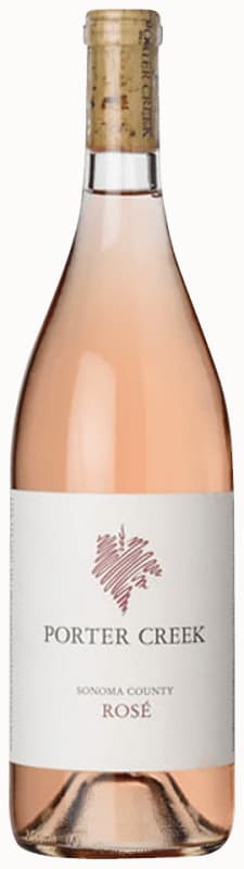 Porter Creek Rose 2019 Front Bottle Shot