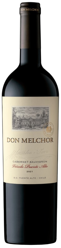 Don Melchor Cabernet Sauvignon 2021 Front Bottle Shot