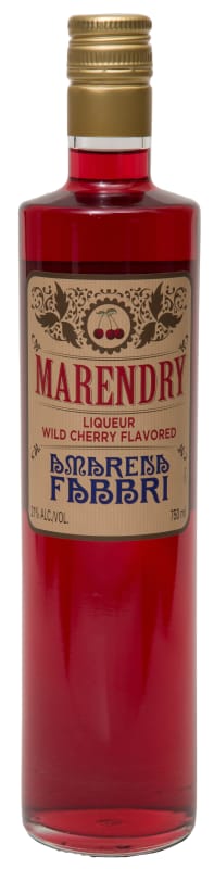 Amarena Fabbri Marendry Wild Cherry Liqueur Front Bottle Shot