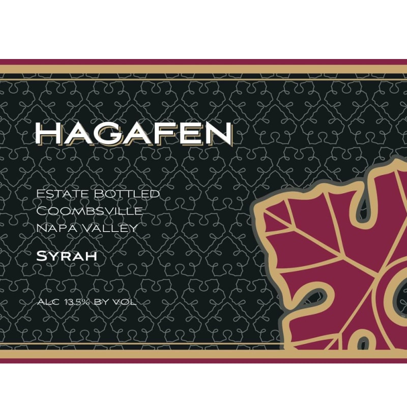 Hagafen Syrah (OU Kosher) 2017 Front Label