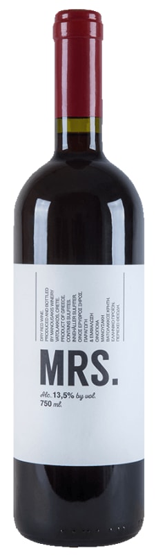 Manousakis Estate MRS 2022 Front Bottle Shot