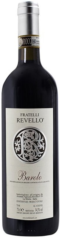 Fratelli Revello Barolo 2021 Front Bottle Shot