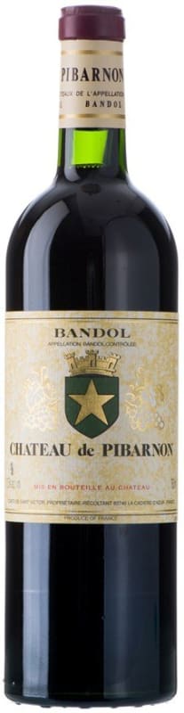 Chateau de Pibarnon Bandol Rouge 2015 Front Bottle Shot
