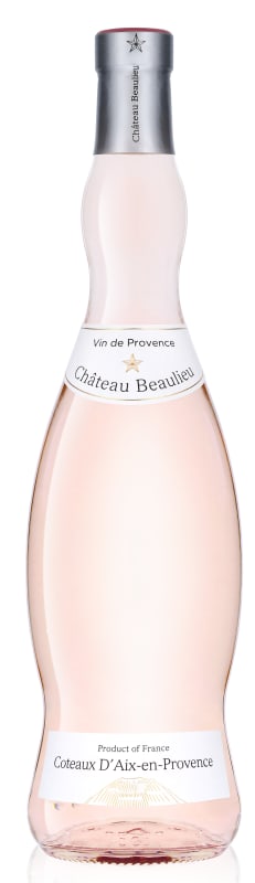 Chateau Beaulieu Coteaux d'Aix-en-Provence Rose 2019 Front Bottle Shot