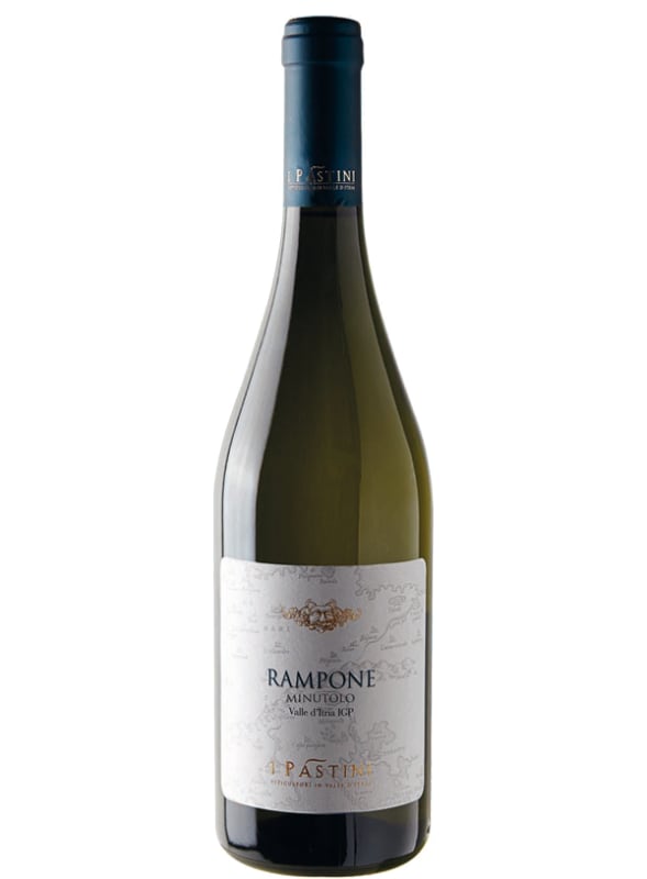 I Pastini Valle d'Itria Rampone Bianco 2021 Front Bottle Shot
