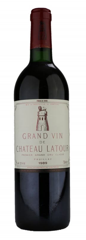 Chateau Latour (375ML half-bottle) 1989 Front Bottle Shot
