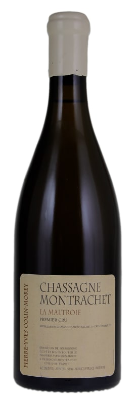 Pierre-Yves Colin-Morey Chassagne-Montrachet La Maltroie Premier Cru 2020 Front Bottle Shot