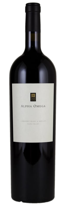 Alpha Omega Cabernet Franc and Merlot 2012 Front Bottle Shot