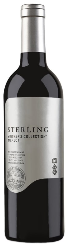 Sterling Vintner's Collection Merlot 2019 Front Bottle Shot