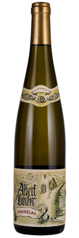 Albert Boxler Chasselas 2015 Front Bottle Shot