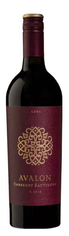 Avalon Lodi Cabernet Sauvignon 2018 Front Bottle Shot