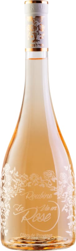 Chateau Roubine La Vie en Rose (OU Kosher) 2022 Front Bottle Shot