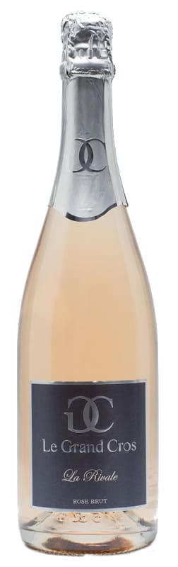 Grand Cros La Rivale Rose Brut Front Bottle Shot