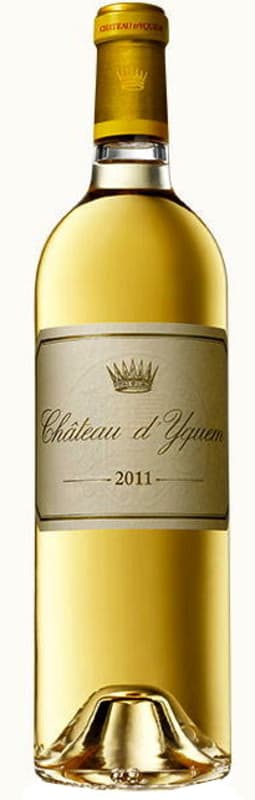 Chateau d'Yquem Sauternes (375ML half-bottle) 2011 Front Bottle Shot