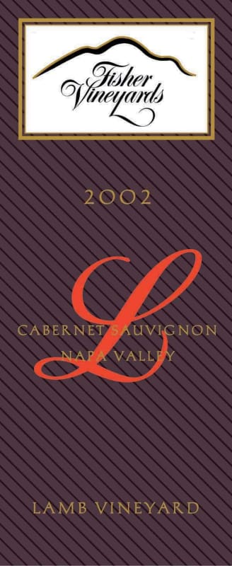 Fisher Vineyards Lamb Vineyard Cabernet Sauvignon (1.5 Liter Magnum) 2002 Front Label