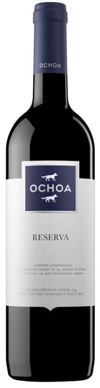 Ochoa Reserva Tinto 2016 Front Bottle Shot