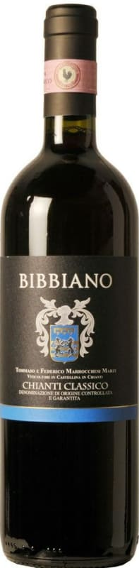 Bibbiano Chianti Classico 2014 Front Bottle Shot