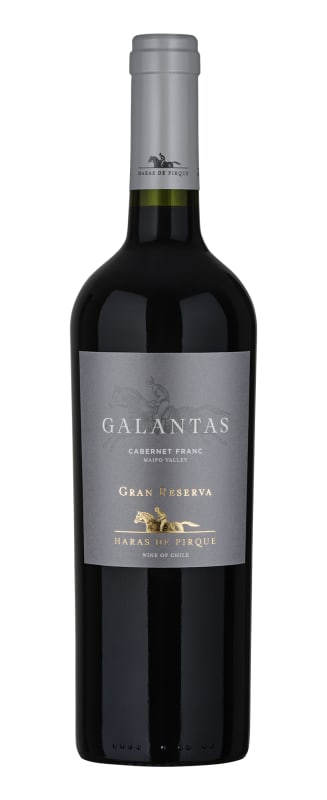Haras de Pirque Galantas Cabernet Franc 2021 Front Bottle Shot