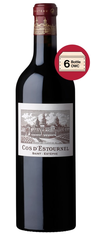Chateau Cos d'Estournel (6 Bottles in OWC - Futures Pre-Sale) 2023 Front Bottle Shot