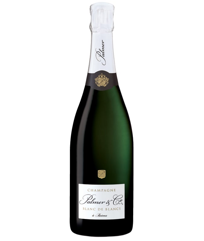 Champagne Palmer Blanc de Blancs Front Bottle Shot