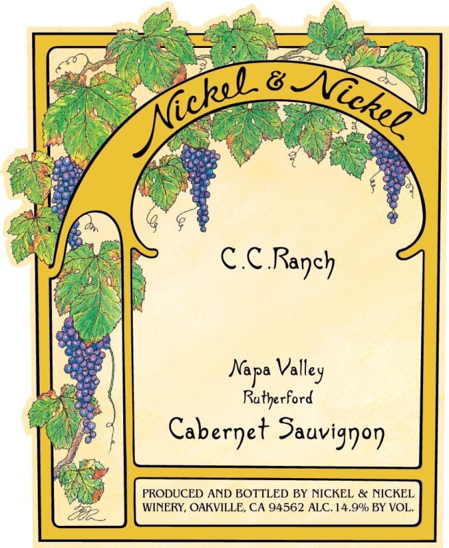 Nickel & Nickel C.C. Ranch Cabernet Sauvignon (1.5 Liter Magnum) 2021 Front Label