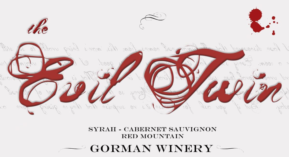 Gorman The Evil Twin 2006 Front Label