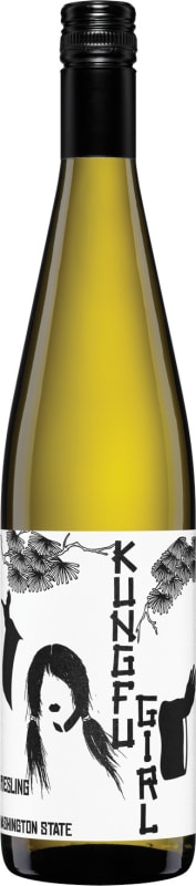 Charles Smith Wines Kung Fu Girl Riesling 2024 Front Bottle Shot