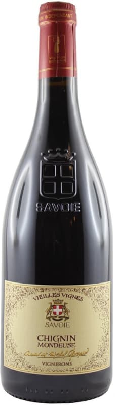 Andre & Michel Quenard Savoie Chignin Mondeuse Vieilles Vignes 2020 Front Bottle Shot
