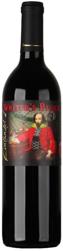 Steele Writer's Block Zinfandel 2013 Front Bottle Shot