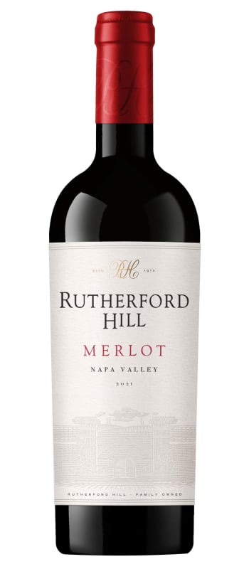 Rutherford Hill Merlot 2021 Front Bottle Shot