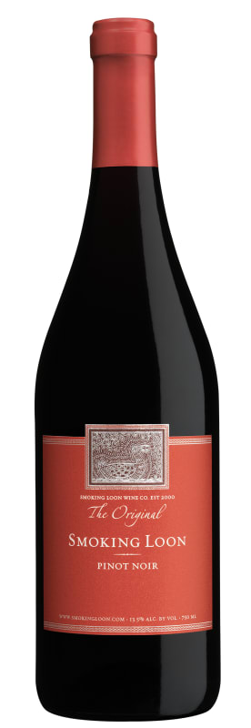 Smoking Loon Pinot Noir Front Bottle Shot