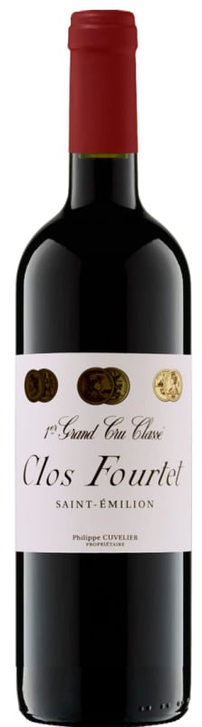 Clos Fourtet 2000 Front Bottle Shot