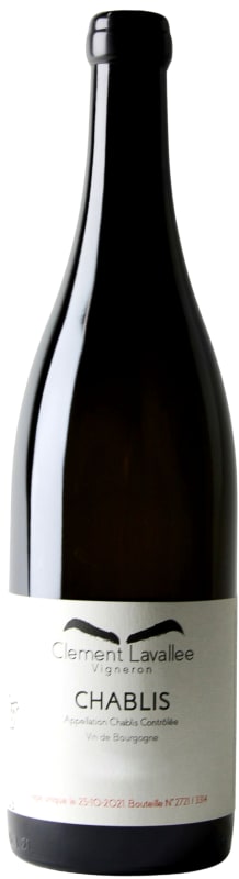 Clement Lavallee Chablis 2022 Front Bottle Shot