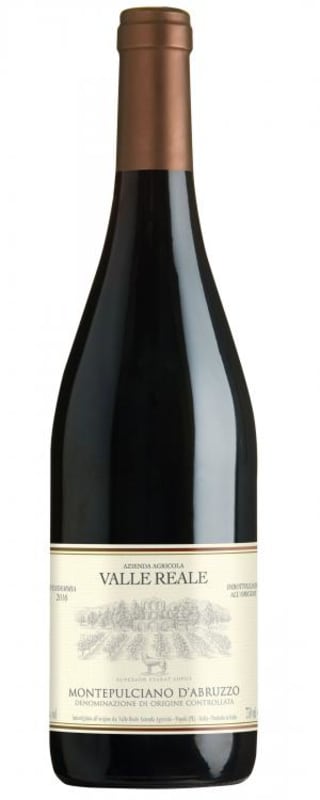 Valle Reale Montepulciano d'Abruzzo 2021 Front Bottle Shot