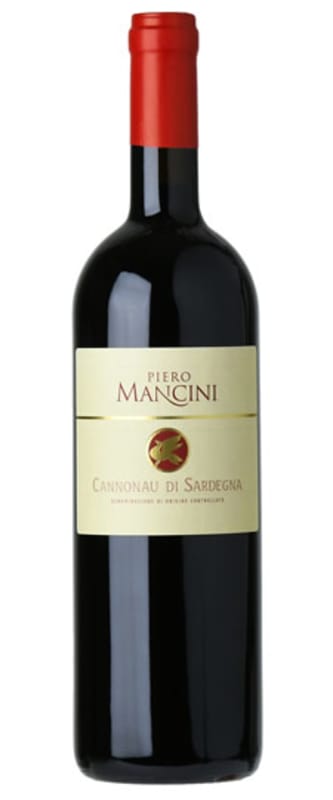 Piero Mancini Cannonau di Sardegna 2020 Front Bottle Shot