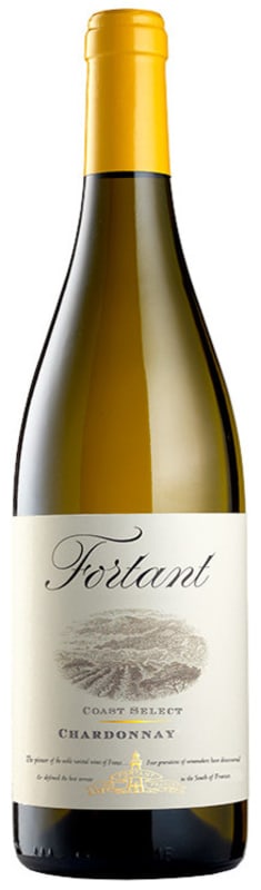 Fortant Coast Select Chardonnay 2016 Front Bottle Shot
