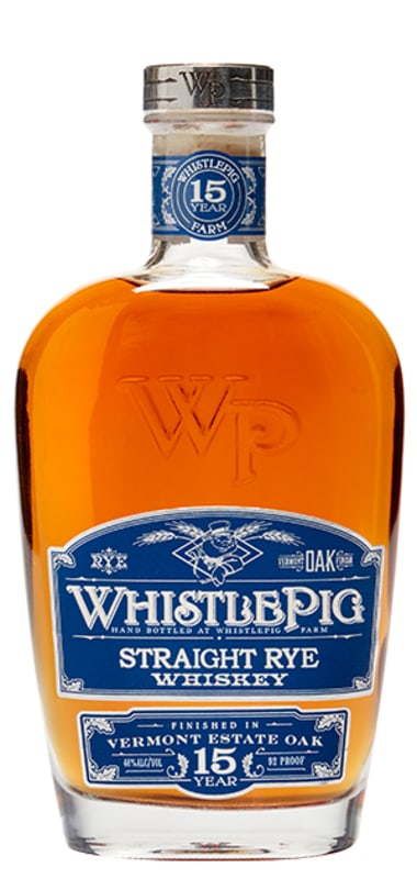 WhistlePig 15 Year Estate Oak Rye Whiskey | Wine.com