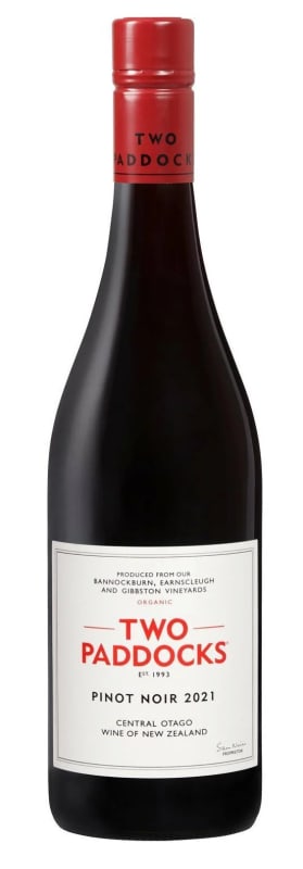 Two Paddocks The Major General Pinot Noir 2021 Front Bottle Shot