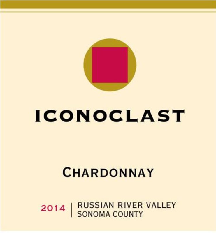 Iconoclast Chardonnay 2014 Front Label