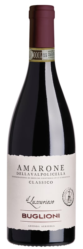 Buglioni L'Amarone della Valpolicella Classico 2017 Front Bottle Shot